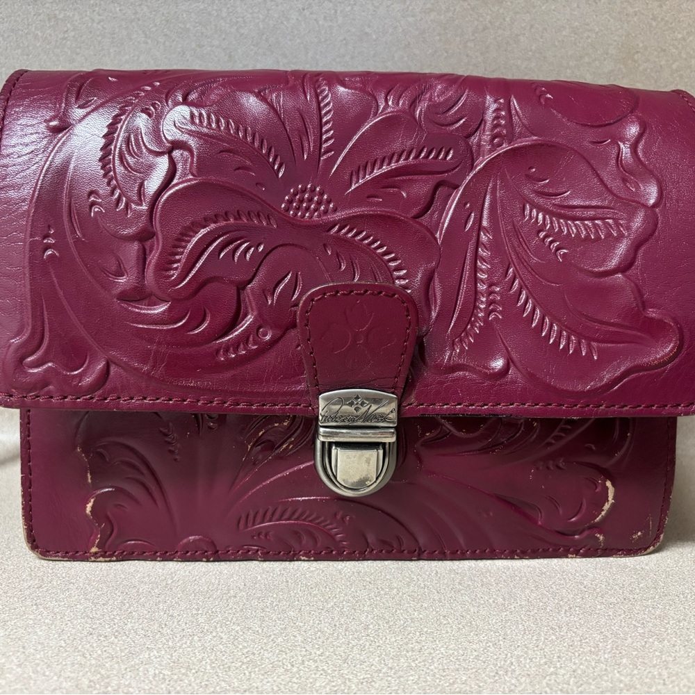 Patricia Nash Leather Crossbody Bag - Picture 2 of 16